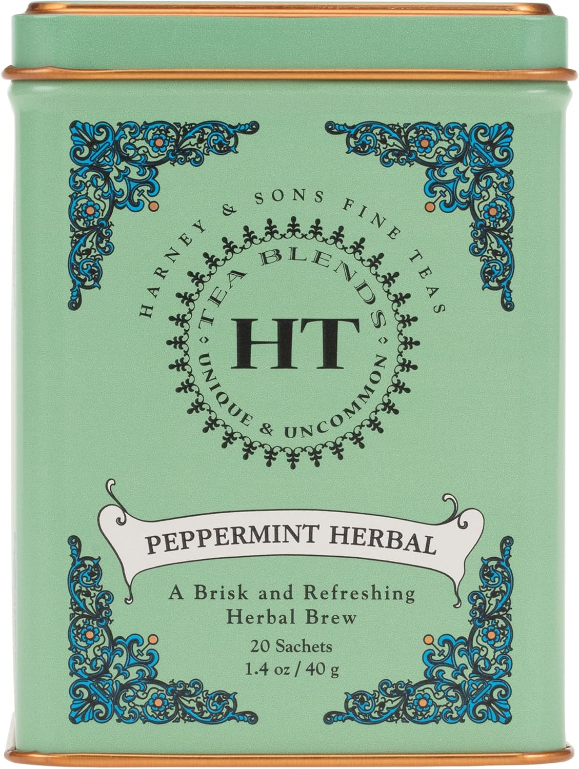 Harney & Sons Peppermint Herbal Tin, 20 Count