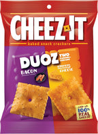 CheezIt Duoz Bacon & Cheddar 4.3Oz(Pack of 6)