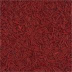 NCS Maroon Jimmies Edible Sprinkles – Cupcake, Cake & Cookie Decorations, 7 oz