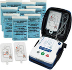 MCR Medical Prestan AED UltraTrainer, Replacement Pads, & Pack of 10 of CTK3