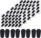 60 Pairs Adhesive Eyeglass Nose Pads Soft Foam Nose Pads Self Anti-Slip Eyeglass Nose Pads Thin Nosepads for Eyeglasses Sunglasses (Black)