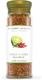 The Gourmet Collection Seasoning Blends, Chili and Lime Spice Blend - Seasoning for Cooking Fish, Soup, Chicken Wings, Salmon, Salads, Vegetables.