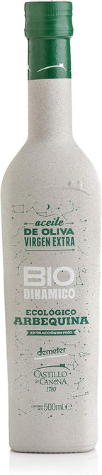 Castillo de Canena Biodynamic Arbequina Organic Extra Virgin Olive Oil from Andalusia, Spain, 16.9 fl oz (500ml)