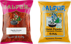Jalpur Millers Spice Combo Pack - Paprika Powder 100g - Turmeric Powder 100g (2 Pack)