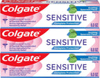 Colgate Sensitive Toothpaste, Complete Protection, Mint - 6 Ounce (Pack of 3)