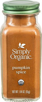 Simply Organic Pumpkin Spice - Certified Organic, Kosher | 1.94 Ounce (Pack of 1)
