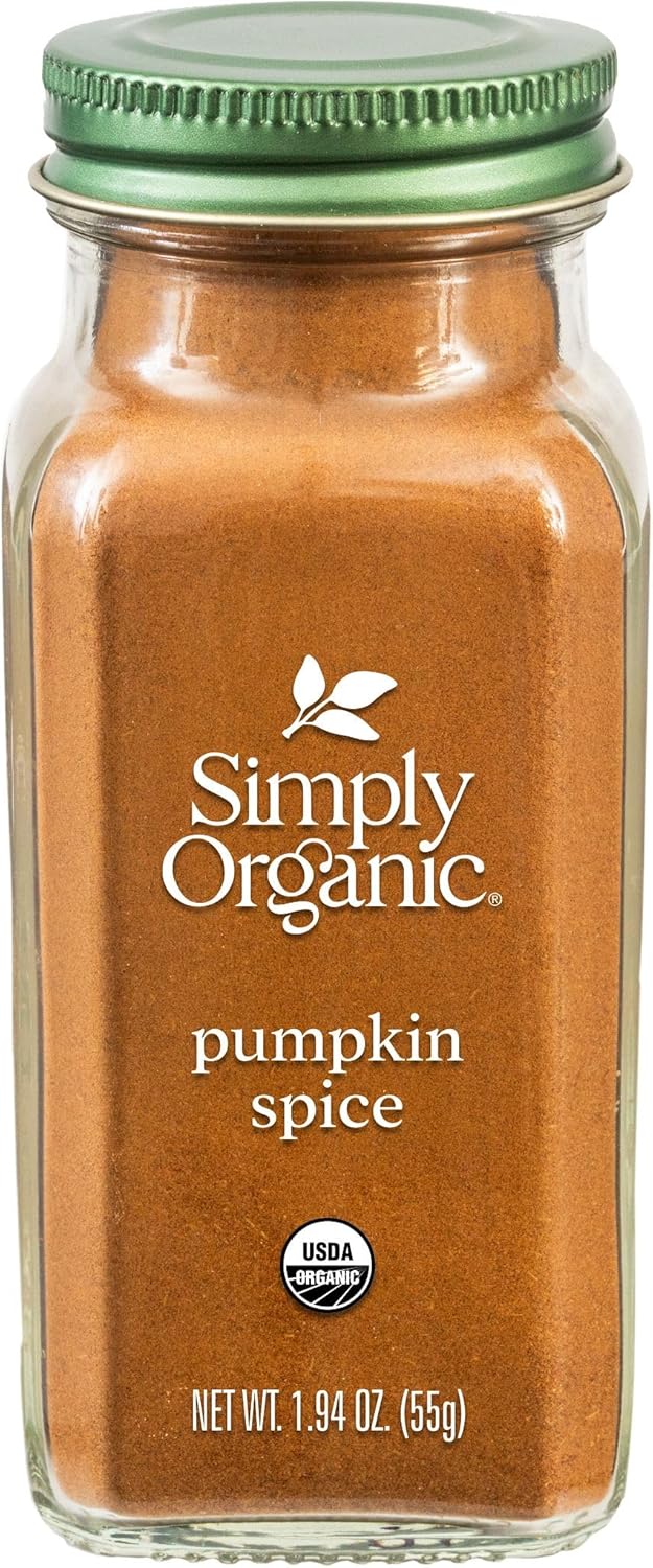 Simply Organic Pumpkin Spice - Certified Organic, Kosher | 1.94 Ounce (Pack of 1)