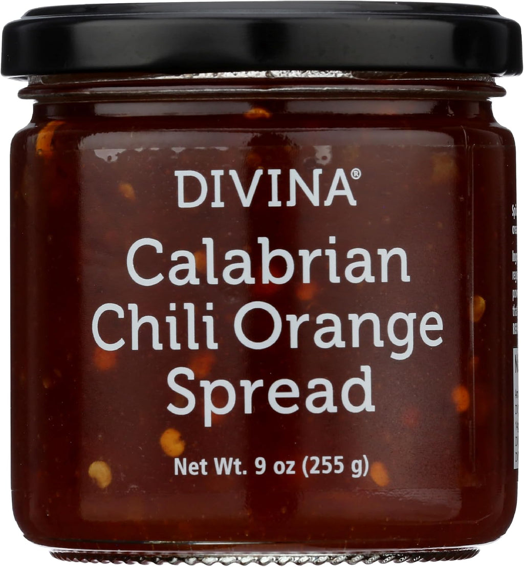 DIVINA Calabrian Chili Orange Spread, 9 oz