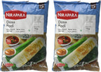 Nirapara Dosa Podi Indian Flour (2 Pack, Total of 2kg)