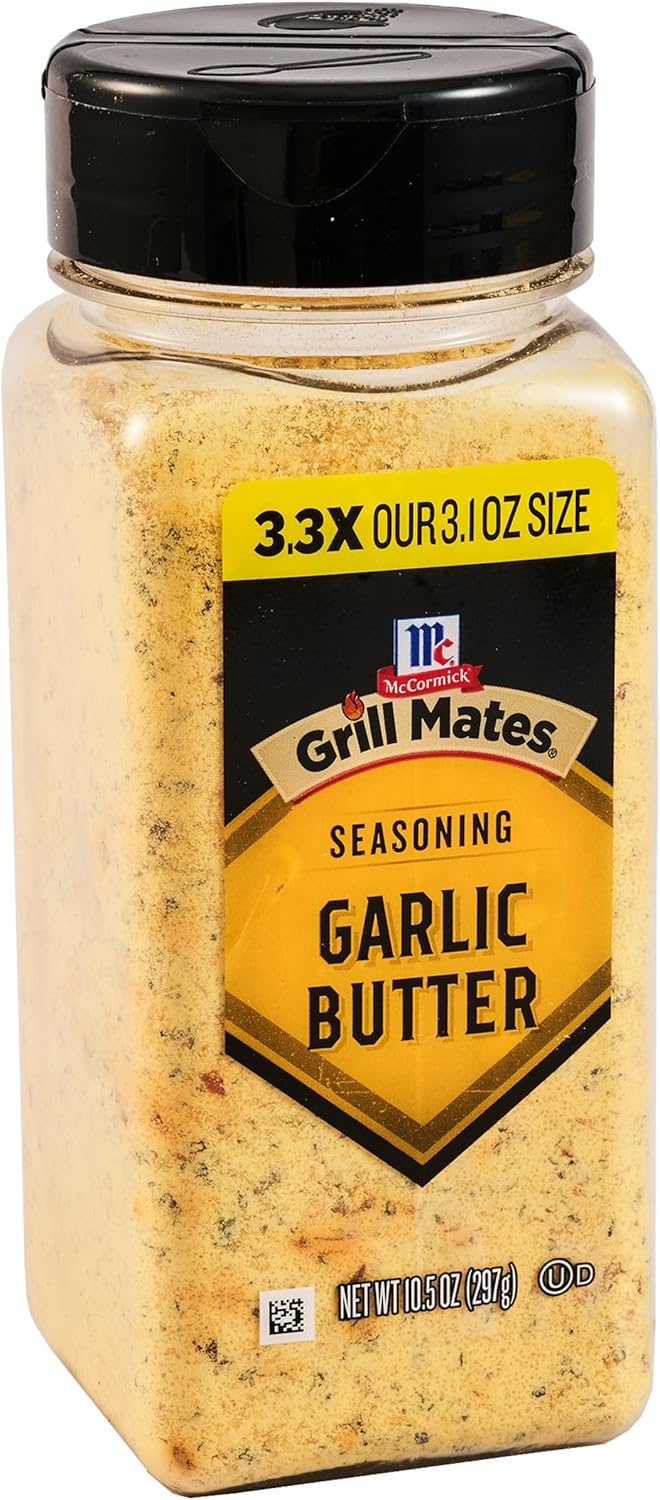 McCormick Grill Mates Garlic Butter Seasoning, 10.5 oz