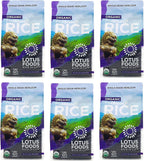 Lotus Foods Bulk Organic Forbidden Rice - Black Rice Organic, Purple Rice, Black Rice Bulk, Gluten Free Heirloom Rice, Whole Grain, Non GMO, Vegan - 15 Oz Bags (Pack of 6)