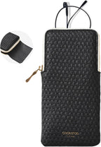 Cockatoo Portable Glasses Case, Drop-Resistant Eyewear Storage Pouch, Slim Soft Case for Sunglasses, with Cleaning Cloth