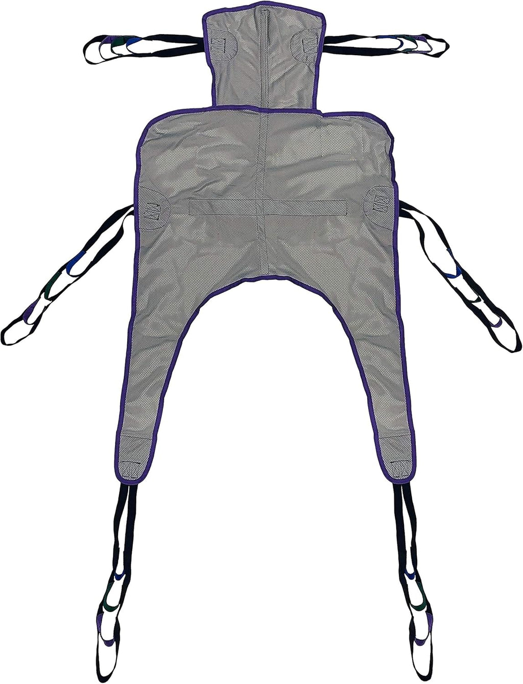 Patient Lift Sling, Universal Divided Leg Shower Commode Compatible with Tuffcare, Hoyer, Invacare, McKesson, Drive, Lumex, Medline, Joerns and Other Mesh Polyester Patient Lift Slings (Large)