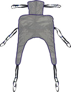 Patient Lift Sling, Universal Divided Leg Shower Commode Compatible with Tuffcare, Hoyer, Invacare, McKesson, Drive, Lumex, Medline, Joerns and Other Mesh Polyester Patient Lift Slings (Large)