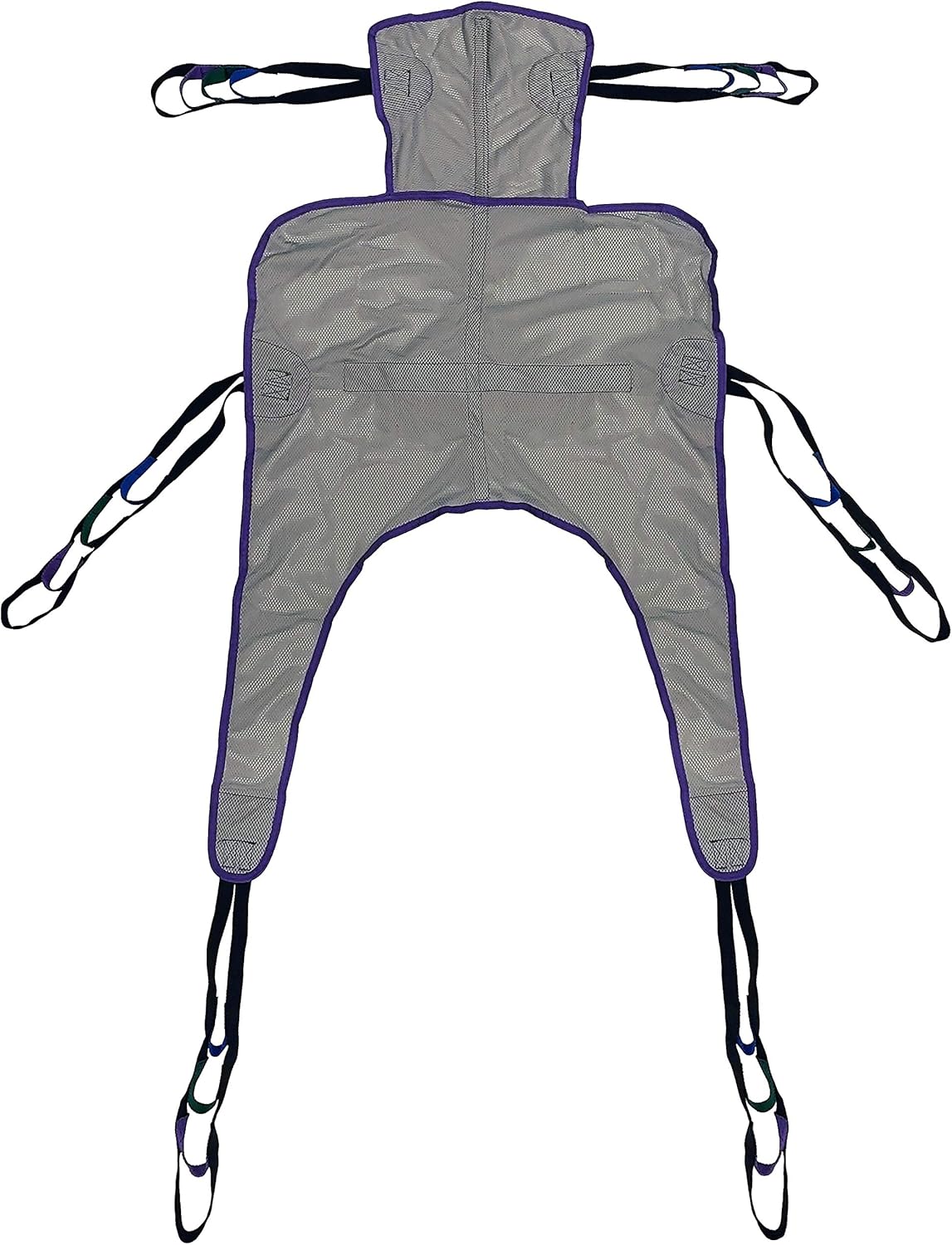 Patient Lift Sling, Universal Divided Leg Shower Commode Compatible with Tuffcare, Hoyer, Invacare, McKesson, Drive, Lumex, Medline, Joerns and Other Mesh Polyester Patient Lift Slings (Large)