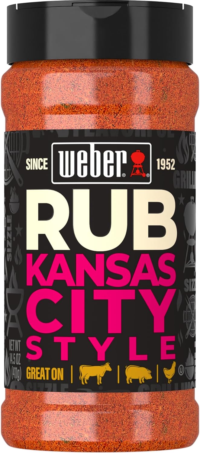 Weber KC BBQ Dry Rub, 14.5 oz
