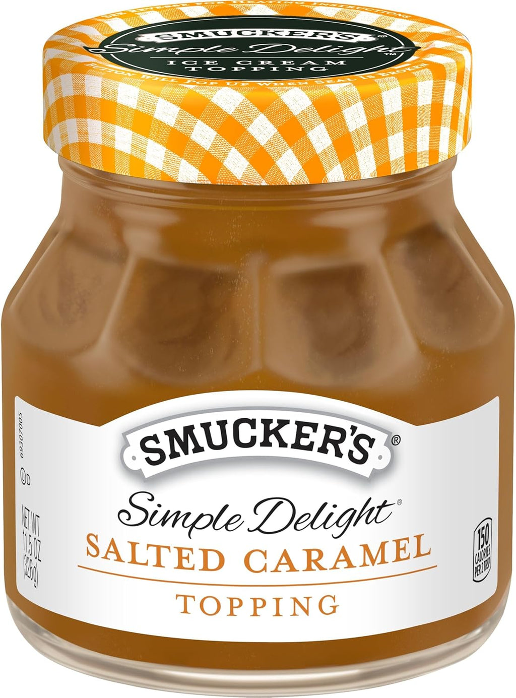 Smucker's Simple Delight Salted Caramel Topping, 11.5 Oz Jar