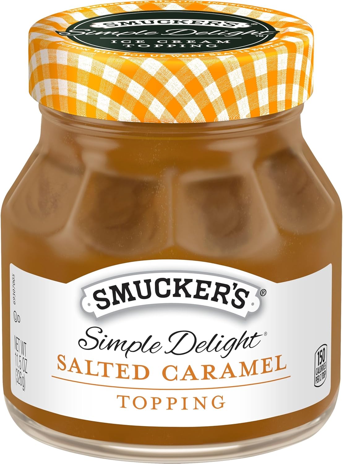 Smucker's Simple Delight Salted Caramel Topping, 11.5 Oz Jar