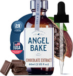Pure Chocolate Extract for Baking, Mixology, Desserts & Recipes- Kosher, Keto Friendly, Vegan, Gluten-Free Flavoring for Beverages, Cooking- Rich, Aromatic Essence (2 Oz Extract w/ Latex-Free Dropper)