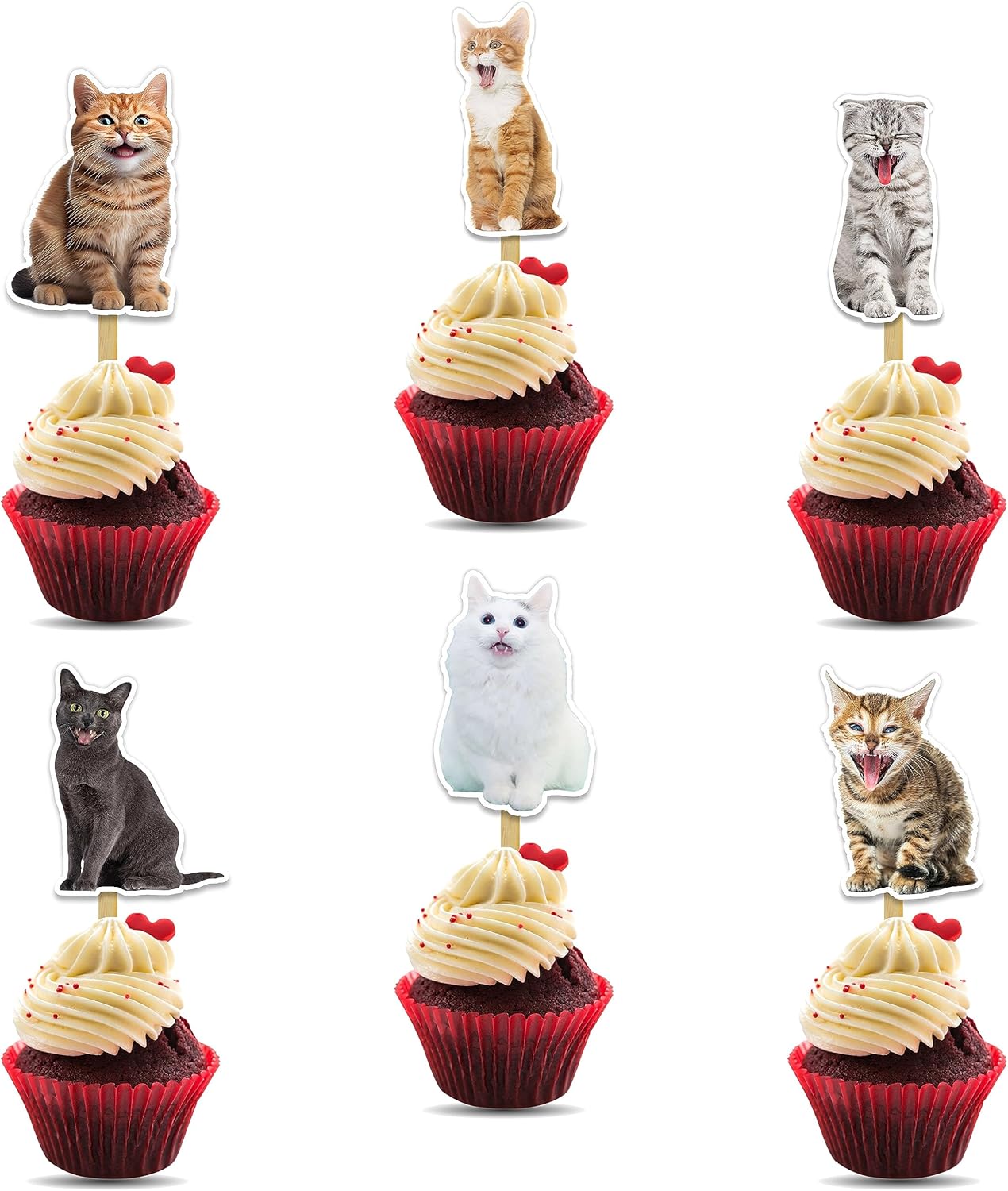 Seyal® Cat CupCake Topper