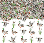 Sursurprise Duck Hunting Party Decorations, 200pcs Mallard Duck Confetti for Table, Mallard Duck Birthday Party Supplies