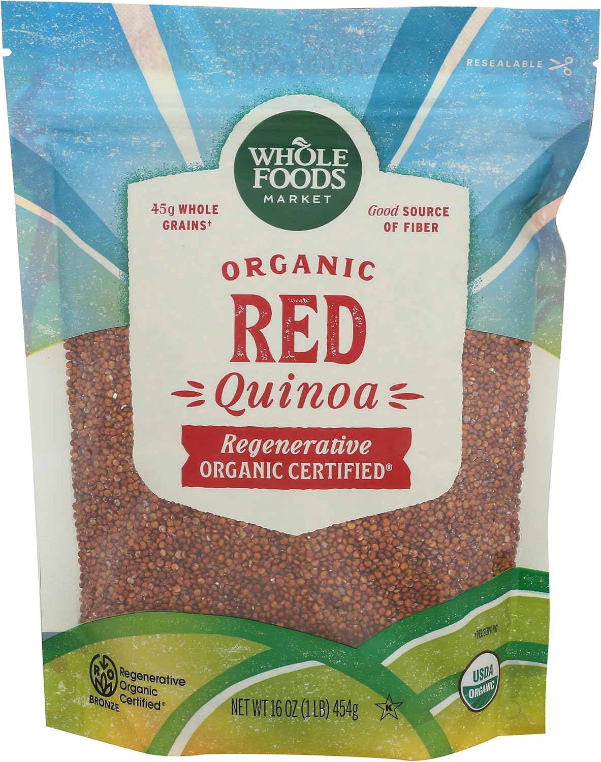 Whole Foods Market Organic Red Quinoa, 16 Oz