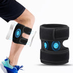 Sciatica Pain Relief Devices Brace, Sciatic Nerve Brace with Adjustable Pressure Pads Targeted Lower Back & Leg Compression for Sciatic Pain, Sciatic Ease Calf Support for Unisex Men Women - Black