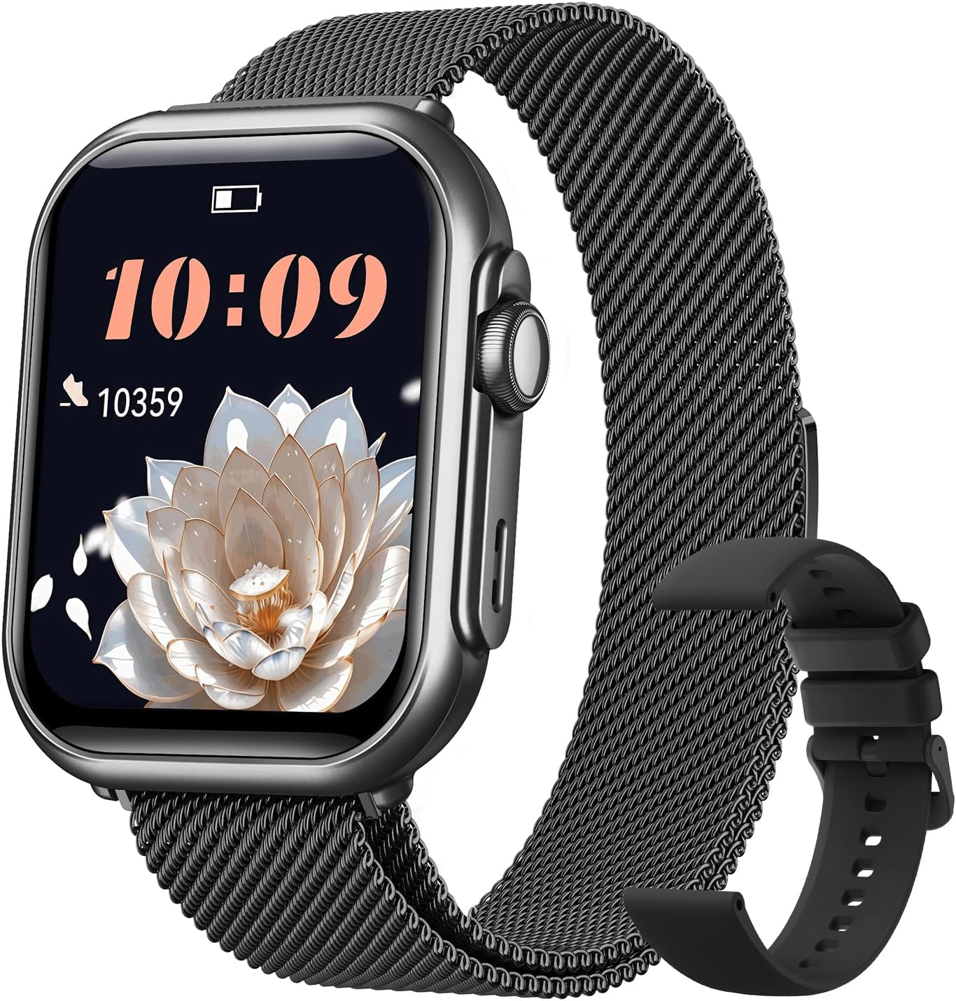 Smart Watches for Women Men, 1.83" HD Smart Watch for Android iPhone with Calls/Messages/Notifications, Sleep/Heart Rate/SpO2/Blood Pressure Monitor, 110+ Sports Modes Fitness Watch, 1000mAh Battery