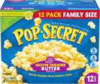 Pop Secret Microwave Popcorn, Movie Theater Butter, Flavor, 3.2 Oz Sharing Bags, 12 Ct