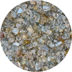 WHOLESALE Natural Semi Tumbled Lemon Topaz Gemstone Chips, Lemon Topaz Crushed Mini Crystals, Undrilled Crystal Chips (Lemon Topaz, 1 Pound)