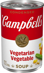 Campbell’s Condensed Vegetarian Vegetable Soup, 10.5 Ounce Can