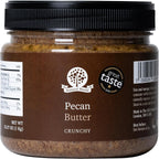 Nutural World - Crunchy Pecan Nut Butter 35 Oz (1kg) Great Taste Award winner - Pure 100% single ingredient
