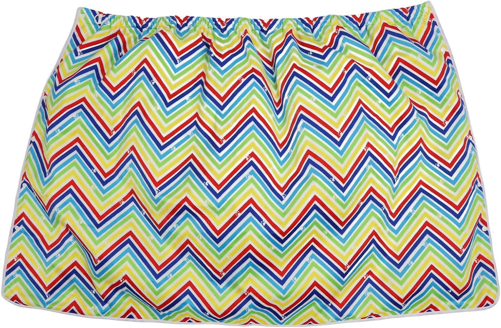 Reusable Washable Diaper Skirt, Adult Diaper Skirt, Leak Proof Diaper Skirt with Absorbency, Breathable Cloth Material for Elderly, Disabled, and Pregnant Women (XXXL)