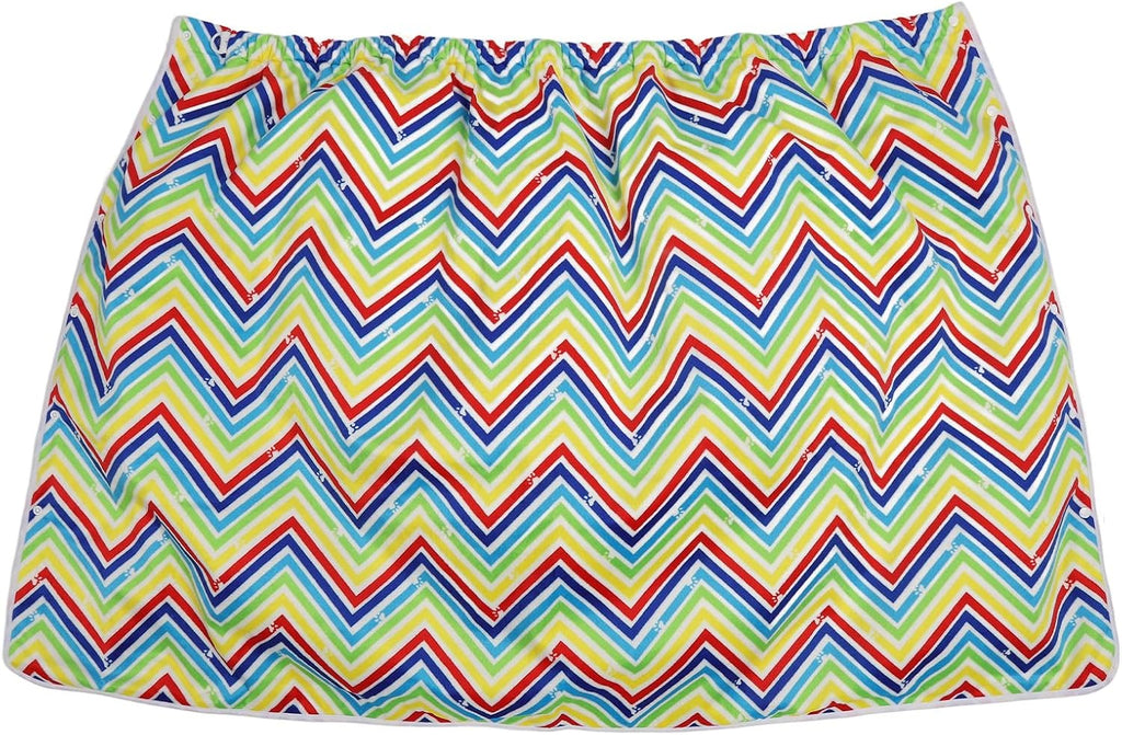 Reusable Washable Plush Adult Diaper Skirt, Leak Proof Diaper Cover for Seniors, Breathable Absorbent Underwear with Odor Control for Elderly and Pregnant (XXXL)