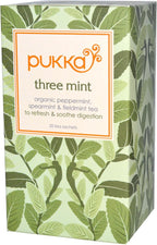 PUKKA Organic Three Mint Tea, 20 CT