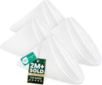 Utopia Home [24 Pack, White] Cloth Napkins 20x20 Inches, 100% Polyester Dinner Napkins with Hemmed Edges, Washable Napkins Ideal for Parties, Weddings and Dinners