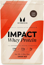 Myprotein Impact Whey Protein Powder, 2.2 Lbs (32 Servings) Cookies & Cream, 22g Protein & 5g BCAA Per Serving, Protein Shake for Superior Performance, Muscle Strength & Recovery, Gluten Free