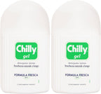 Chilly:"Formula Fresca" ("Fresh Formula") Gel Intimate Cleanser 6.76 Fluid Ounce (200ml) Package (Pack of 2) [ Italian Import ]