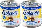 SPLENDA Reduced Calorie Sweetened Condensed Milk, No Sugar Added, 14 Ounce Can (Pack of 2)