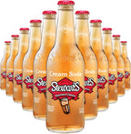Stewart's Cream Soda, 12 fl oz (12 Glass Bottles)