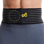 Umbilical Hernia Belt for Men & Women, Abdominal Binder Adjustable Truss Support with Compression Pads for Naval, Ventral, Incisional, Epigastric, Belly Button Hernias, Pre Post Surgery,Super Breathable-M