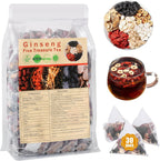 Kidney Tea 30 Bags Ginseng Six Treasure Tea Formula Traditional Chinese Herbal Kidney Cleanse Detox Repair for Women & Men