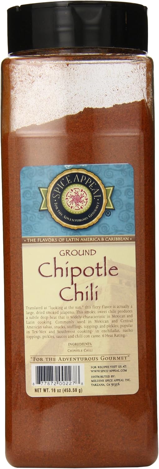 Spice Appeal Chipotle Chili Ground, 16 Ounce