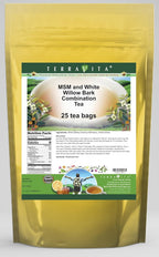 MSM and White Willow Bark Combination Tea (25 tea bags, ZIN: 512929)