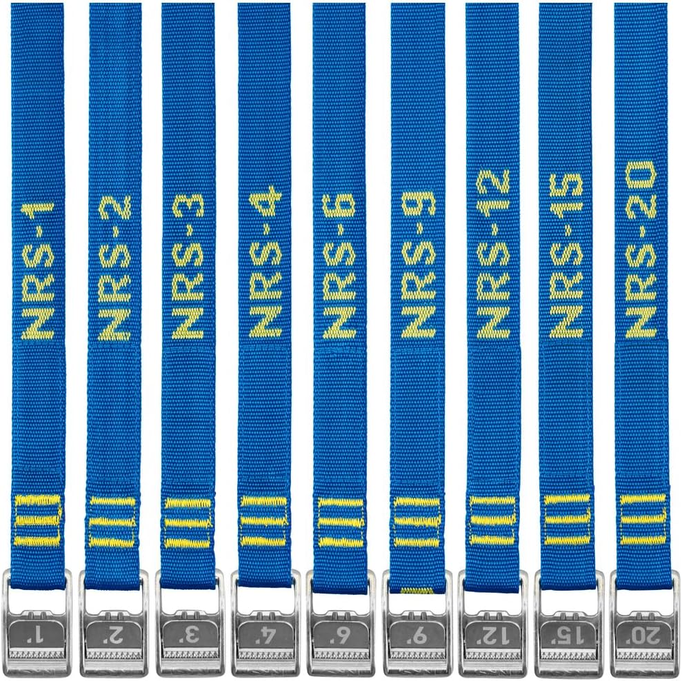 NRS 1" Heavy Duty Tie Down Strap 4 Pack
