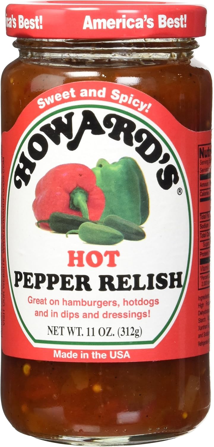 Relish Hot Pepper 11 Ounces (Case of 6)