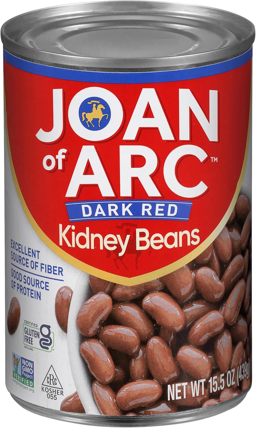 Joan of Arc Dark Red Kidney Beans, 15.5 Ounce (Pack of 12)