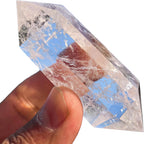Clear Quartz Crystals Wand Natural Crystals and Healing Stones Large Clear Quartz Crystal Hexagonal Points Crystal Gifts for Women Meditation Divination Reiki Energy