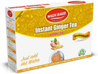 Wagh Bakri Instant Ginger Tea, Unsweetened, No Added Sugar, 140grams, 10 Sachets [International Pack]