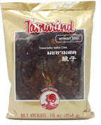 Thai Wet Tamarind Pulp Block Seedless Cock Brand 16 Oz.(Pack of 2)